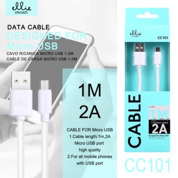 Ellietech CC101 Câble Micro USB 2A 1M